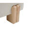 Banc de rangement rembourré à dessus rabattable avec pieds en bois massif-315717504-315717506
