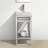 Halesowen 16'' Single Bathroom Vanity with Acrylic Top-30474760