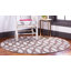 Tapis contemporain couleur café Emigdio-1082727582