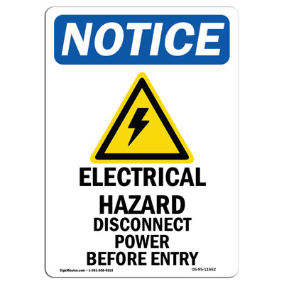 Avis - Panneau de danger électrique