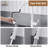 Pull Down Sprayer Kitchen Faucet with Dual-Function Sprayer and Deck Plate in Spot-Free-76655459