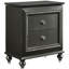 Table de chevet 2 gris