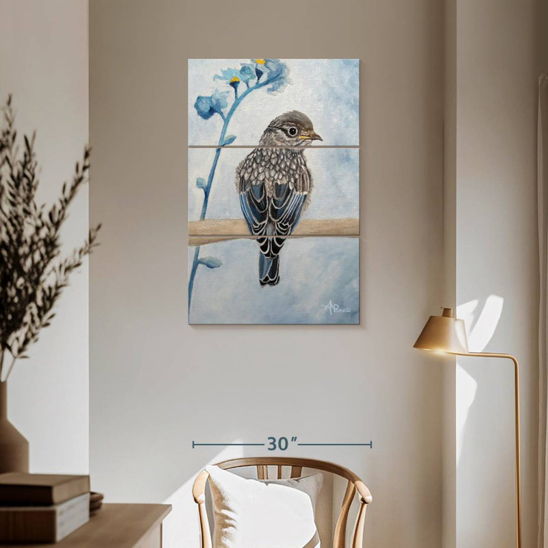 Brampt Perked And Perched, 57" H x 36" W
