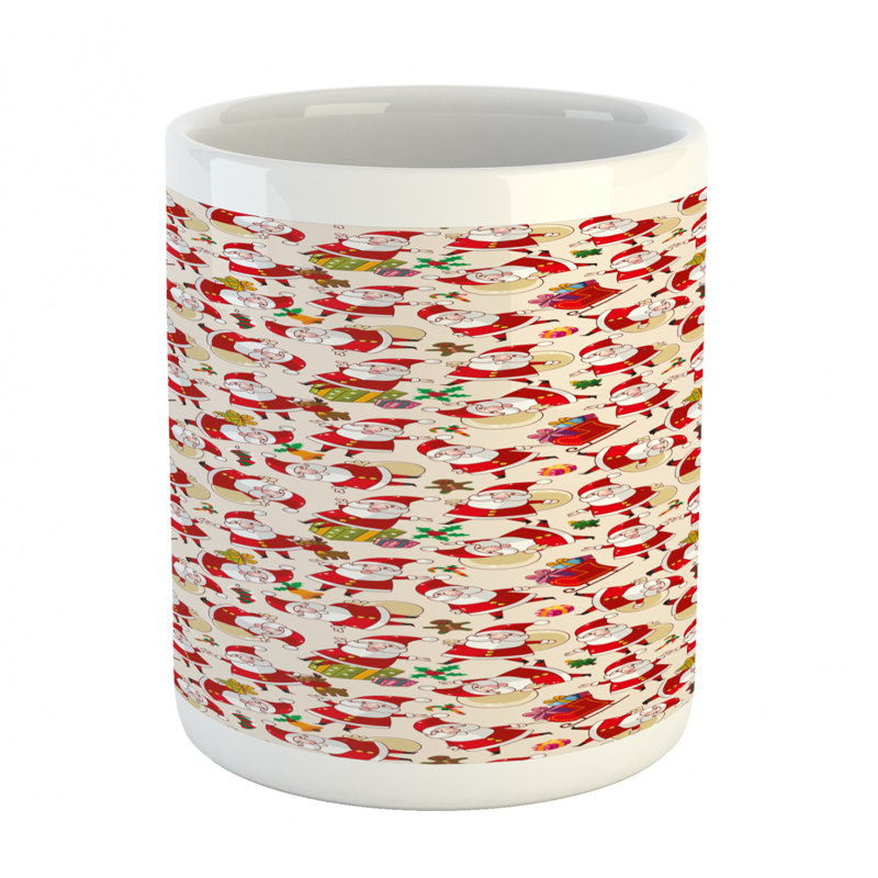 Grande tasse à café père noël