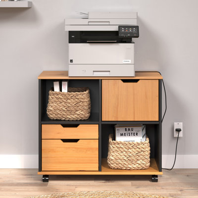 Omnia Mobile Printer Stand by Ebern Designs