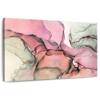Avery texturé rose abstrait