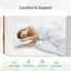 Matelas en mousse viscoélastique gélifiée 10 po Pedra-1568589495
