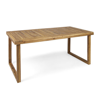 Outdoor Acacia Wood Dining Table