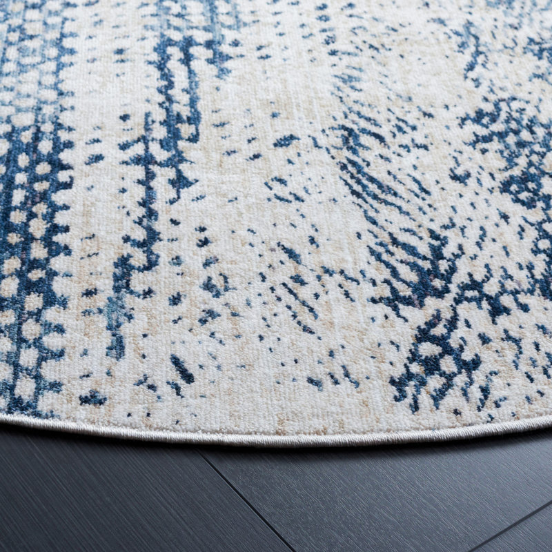Olympia Performance Abstract Rug, Round 6'
