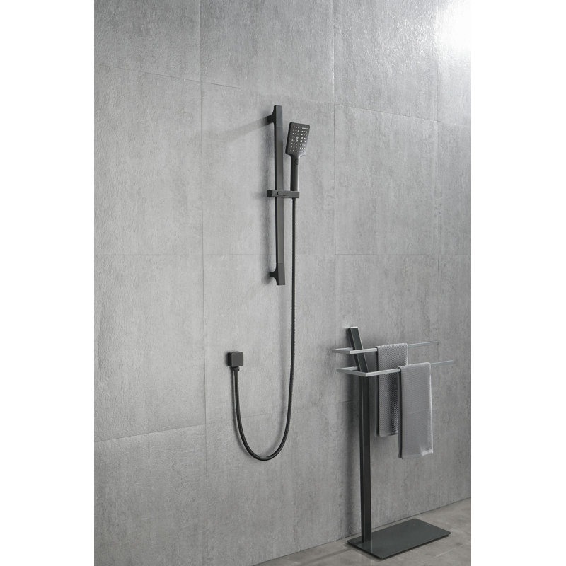 Eco-Performance Handheld Shower with 28" Slide Bar and 59" Hose