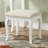 Ashley Wood Make-Up Vanity Table and Stool Set