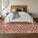 Premium Machine Washable Cerrito Red Rug