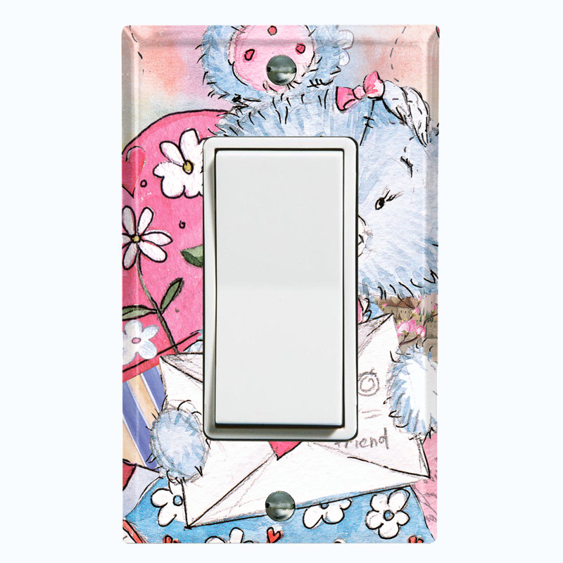 Plaque murale décorative Teddy Bear Love