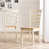 Cream/Oak Wood