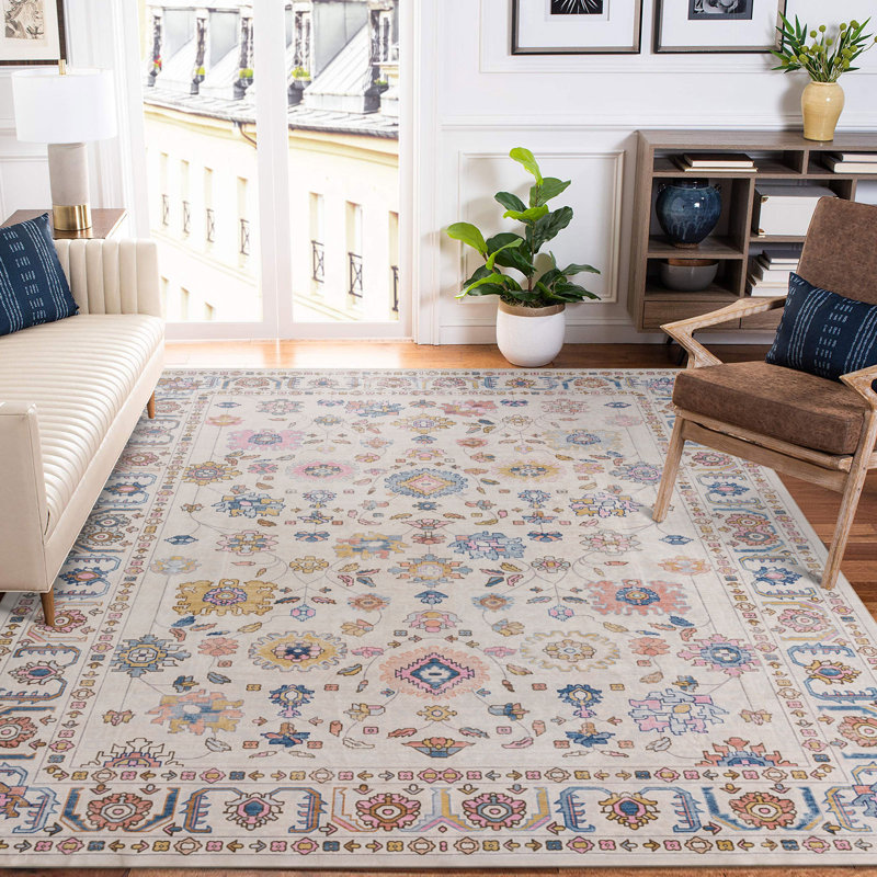 Tapis lavable à la machine LENORE, Rectangle 4pi x 6 pi