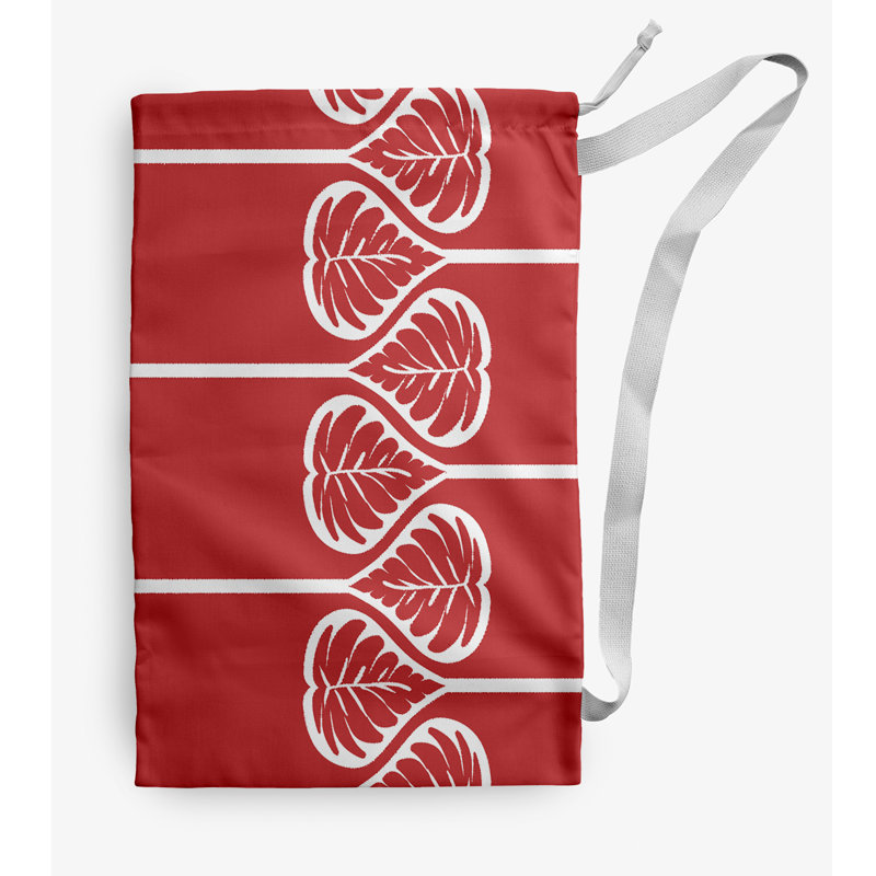 Fabric Laundry Bag with Handles, Medium (36" H x 28" W), Orange