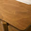 Table de bout avec tablette Mid-Century moderne en bois, finition noyer