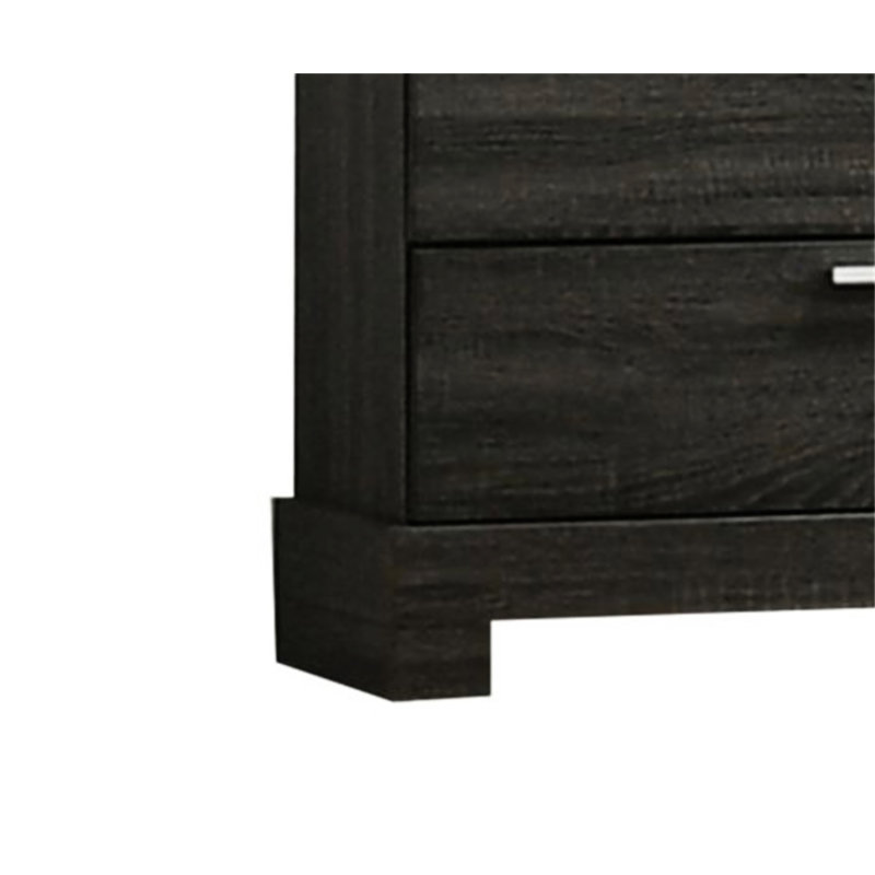 Commode en chêne gris Lantha