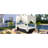 Spacious Patio Chaise Lounges, Steel Rattan Daybed With Curtains, Poolside
