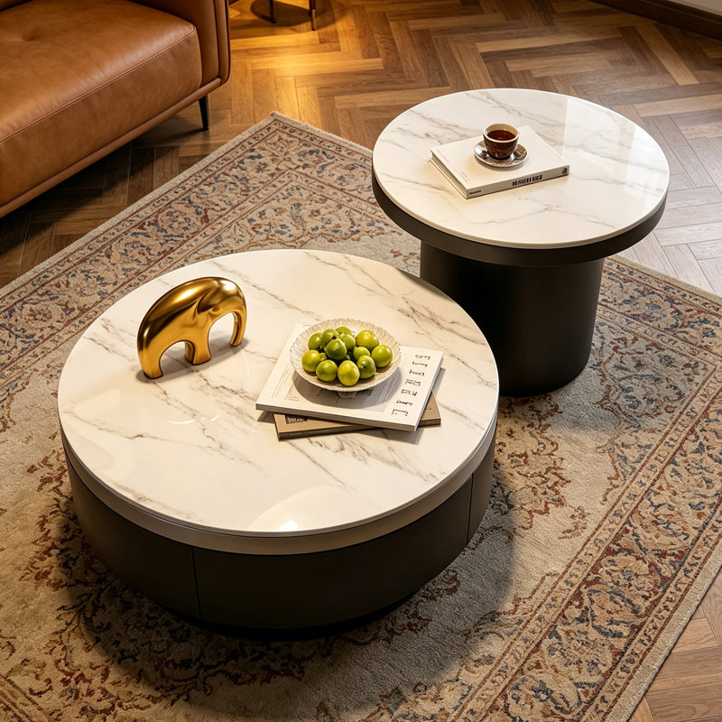 Table basse moderne et moderne de luxe