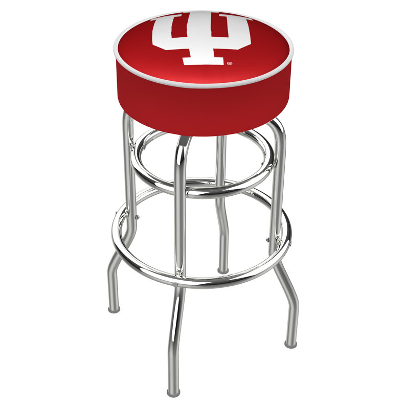 NCAA Swivel Bar & Counter Stool, Bar Stool (30" Seat Height), Indiana