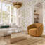 Velvet Swivel Chair-381978663