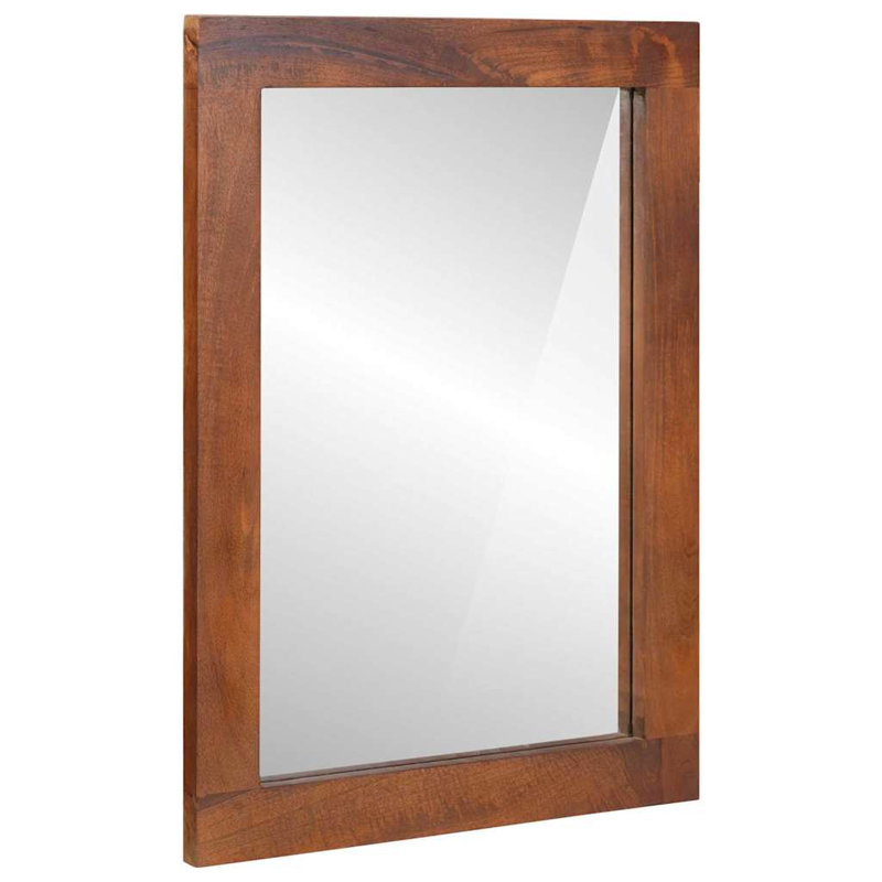 Solid Wood Rectangle Mirror