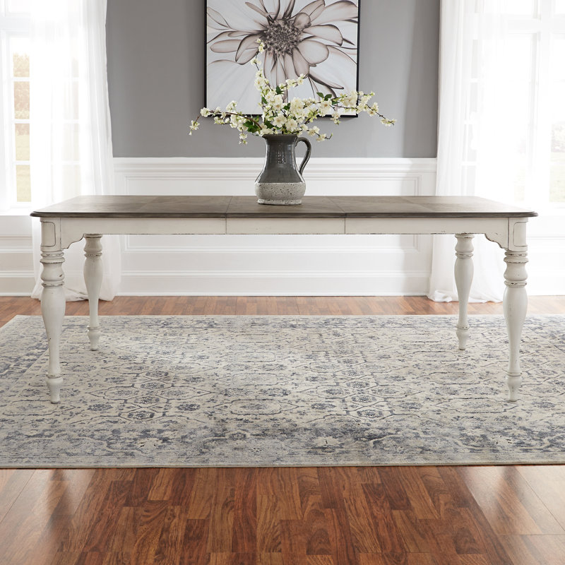 Colchester Rectangular Dining Table w/ 12" Removable Leaf