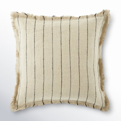 Carmelia 20" x 20" Linen Throw Pillow
