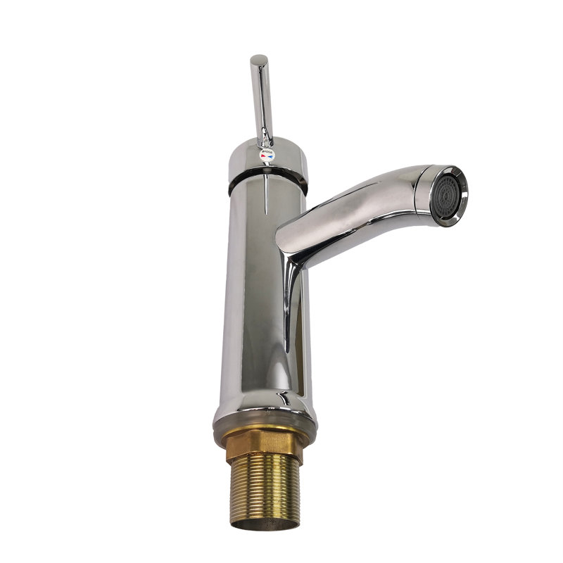 Robinet de meuble-lavabo eau froide et chromée
