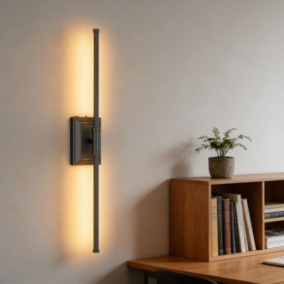 Applique murale rechargeable sans fil avec télécommande, fixation magnétique et bras réglable, luminaire mural moderne à brancher pour la chambre à coucher, la salle de bain et la décoration intérieure