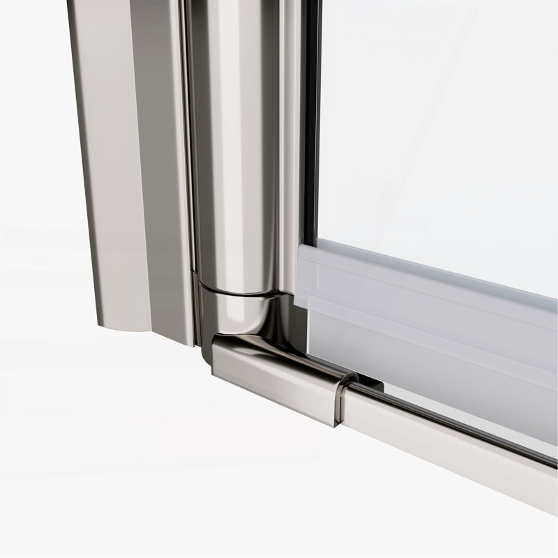 30"-31 3/8" Adjustment,Universal Pivot Shower Door, Chrome