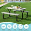 Rectangular 4 - Person 70Cm L Outdoor Picnic Table