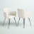 Celaya 19.5'' H Faux Leather Upholstered Metal Arm Chair-520422864-409362102