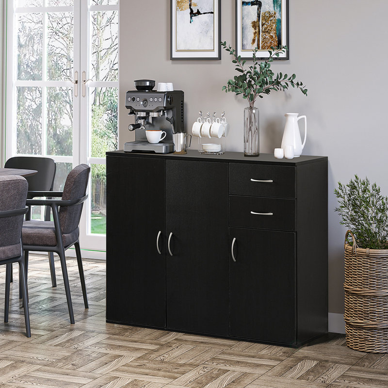 Wasee Accent Cabinet, Black