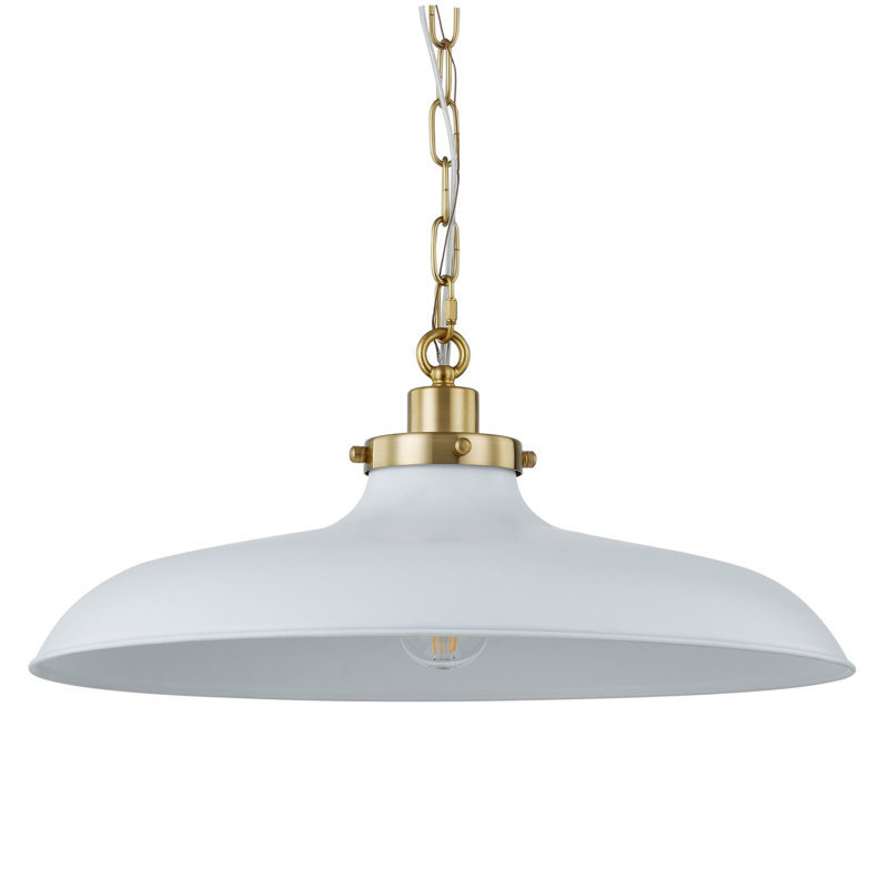 Mary Beth Pendant Light, White