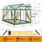 6 Ft. X 10 Ft. Aluminum Polycarbonate Walk-In Greenhouse-107134227
