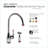Houzer Charlotte Kitchen Faucet with Side Spray-28094422