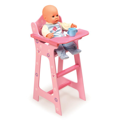 Blossoms and Butterflies Doll High Chair