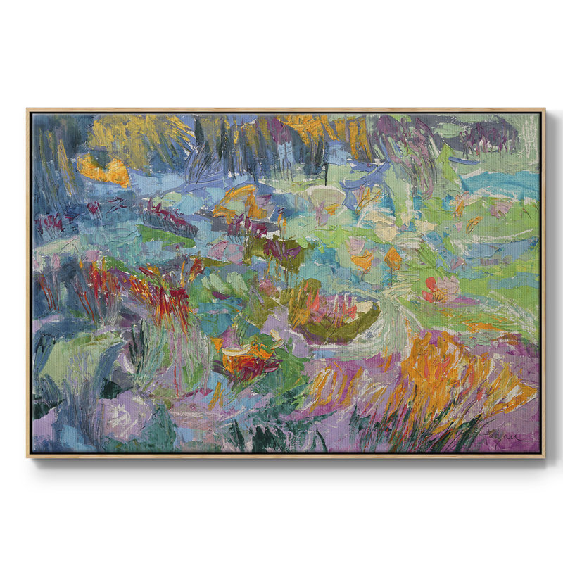 Prière du matin, toile de qualité supérieure, prête à être accrochée, H 17 po x l 25 po x P 2 po