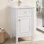 Meuble-lavabo de 20 pouces avec lavabo et pieds en bois massif pour petits espaces-1393578865