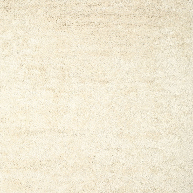 Tapis beige contemporain, Carré 7 pi