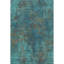 Tapis bleu sarcelle lavable à la machine de qualité supérieure Prisco-1897373509