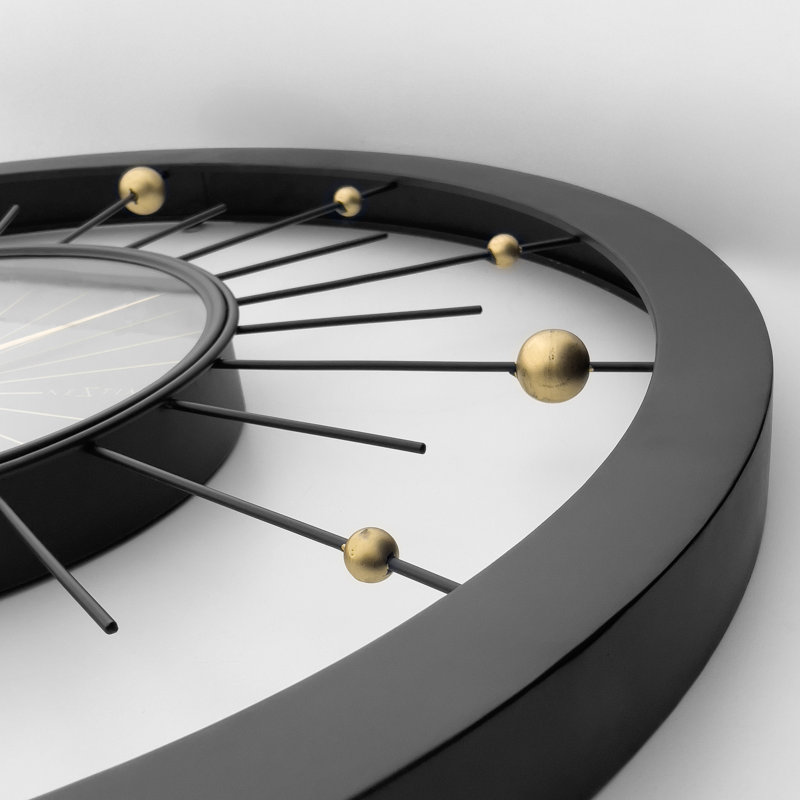 Orbit X-Large 35.5-Inch Wall Clock