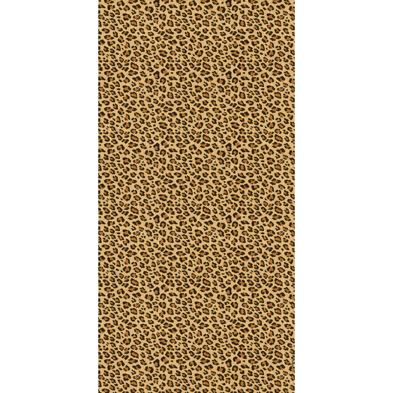 Tanzania Easy to Clean Vinyl Mat, Rectangle 2' x 4'