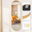 Metal Oval Mirror-1135046319