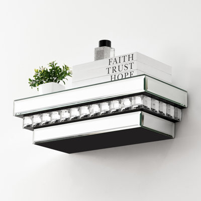 Glass Floating Shelf