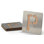 Stainless Steel Square 4 Piece Coaster Set