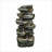 Fountains | 30.7" H 6-Tier LED Rock Waterfall Fountain for Indoor Outdoor Patio Garden | Resin | Rock