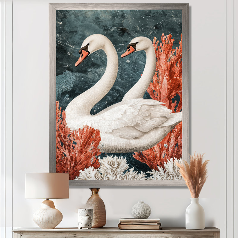 Ayling - Animals Wall Art, H 44 po x l 34 po, Reproduction encadrée d'une seule photo, Argent argent